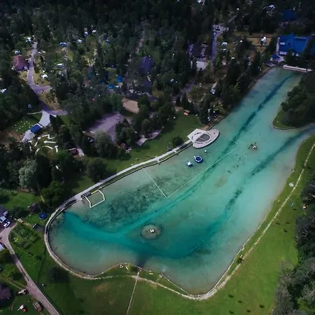 Bungalovi Camping Sobec Lesce (Upper Carniola)