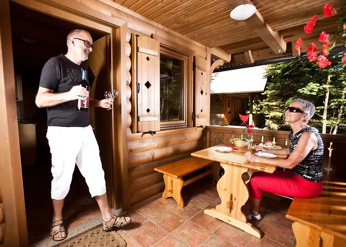 Bungalovi Camping Sobec Lodge Lesce (Upper Carniola)