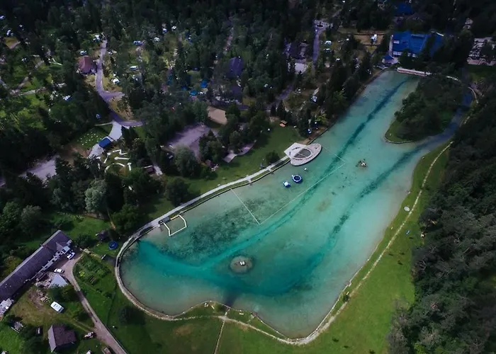 Bungalovi Camping Sobec Lesce (Upper Carniola)