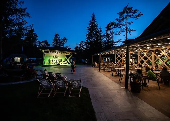 Bungalovi Camping Sobec Lesce (Upper Carniola)